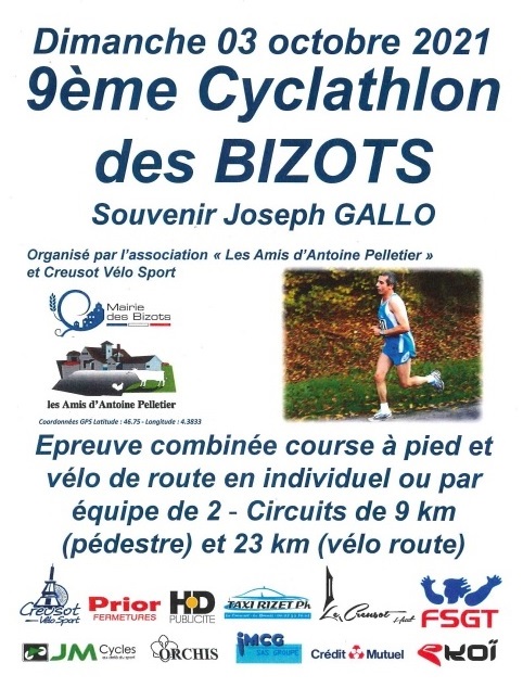 Affiche cyclathlon