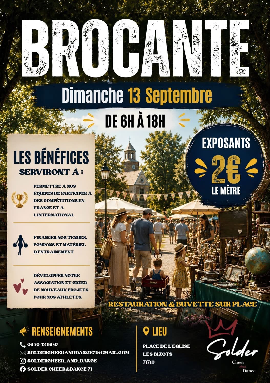 Brocante Les Bizots 