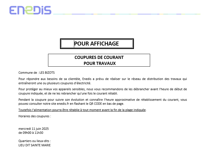 coupure courant